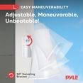 thumbnail image 3 of Altavoz PA Horn Pyle de 6 pulgadas y 50 W para interiores y exteriores, color blanco, 3 of 7