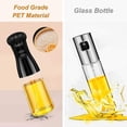 thumbnail image 2 of Olive Oil Sprayer, Oil Spray for Cooking, BBQ Cooking Spray Bottle, 7 oz / 210 ml Oil Sprayer Bottle (Black), 2 of 5