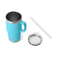 thumbnail image 4 of Taza YETI Rambler de 750 ml con tapa de pajita de acero con aislamiento al vacío, 4 of 9