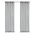 thumbnail image 7 of Loft Living Liege Light Filtering Grommet Indoor Curtain 52 x 84 in Grey, 7 of 7