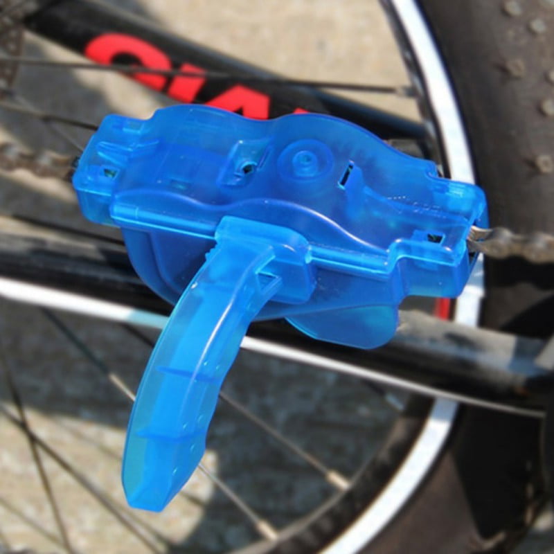Bicycle Chain Cleaner Bike Wash Tool Cycling Scrubber Cleaning Brushes Wheel Kit