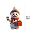 Christmas Decorations, Cute Cartoon Animals Christmas Tree Decorations