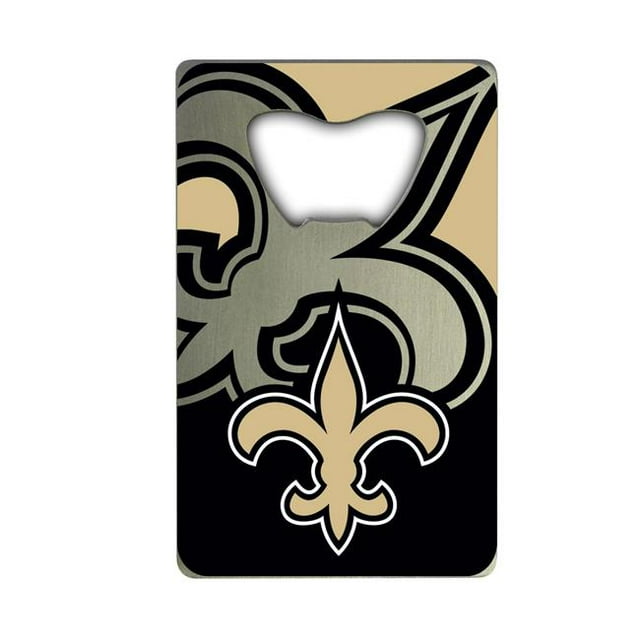 New Orleans Saints Bottle Opener Credit Card Style Special Order