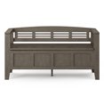 thumbnail image 2 of Simpli Home Adams Entryway Storage Bench in Farmhouse Grey, 2 of 11