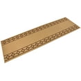 thumbnail image 2 of Custom Size Rug Runner Skid Resistant Backing Bordered Rug Runner Chain Border Beige Color Cut to Size Roll Runner Rugs By Feet Customize in USA Facility, 2 of 6