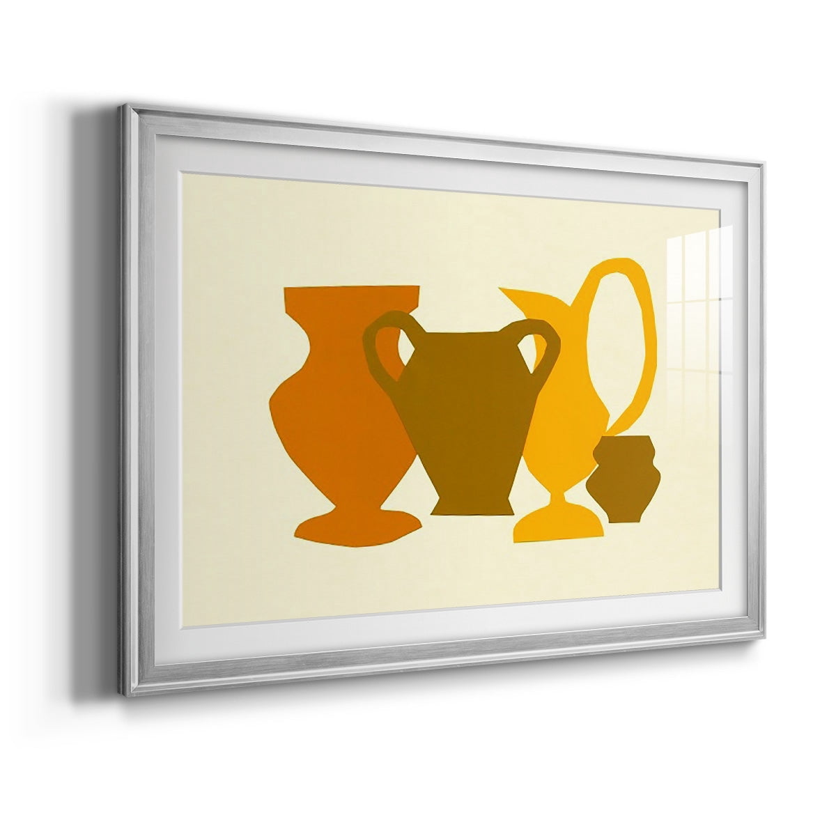 Posing Pottery II Premium Framed Print - Ready to Hang