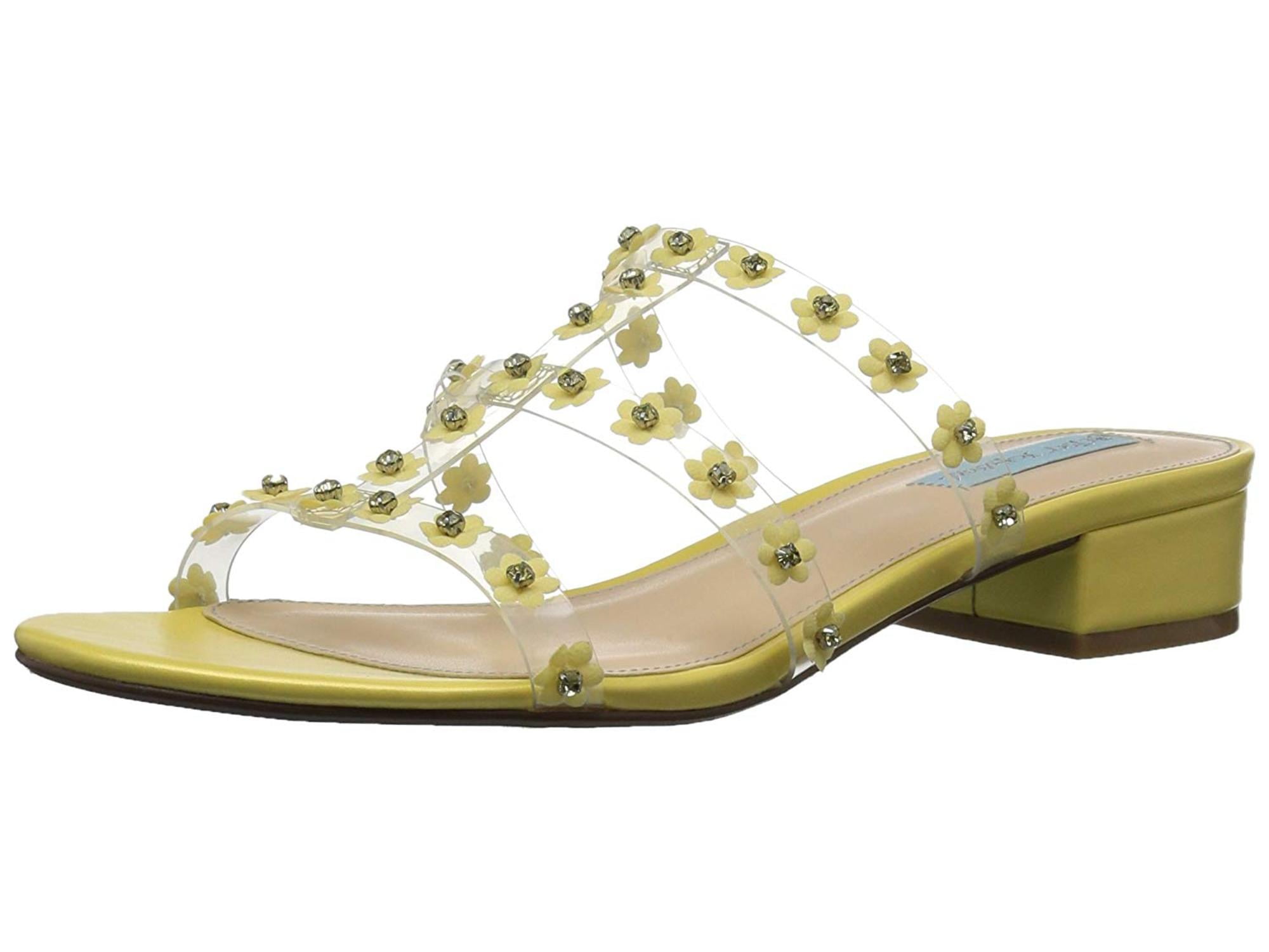 betsey johnson slide sandals