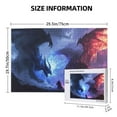 thumbnail image 4 of Rateoe Red And Blue Fire Dragon Pattern Wooden Picture Puzzle ,1000 Piece Jigsaw Puzzle ,Family Fun Puzzle, Home Décor Puzzle, Gift Puzzle(Horizontal style), 4 of 9