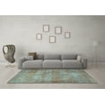thumbnail image 3 of Ahgly Company Indoor Rectangle Persian Light Blue Traditional Area Rugs, 4' x 6', 3 of 4