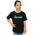 thumbnail image 2 of DC Comics T-Shirt en Coton pour Filles avec Logo Texte de Supergirl, 2 of 5