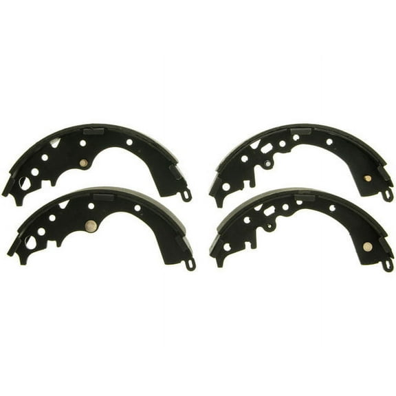 Rear Brake Shoe Set - Compatible with 2005 - 2021 Toyota Tacoma RWD 2006 2007 2008 2009 2010 2011 2012 2013 2014 2015 2016 2017 2018 2019 2020
