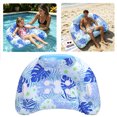 thumbnail image 2 of Large Pool Floats Inflatable Pool Float for Adults & Kids Upgraded Pool Floats with Cupholders & 2 Handles Summer Pool Lounger Pool for Lakes Beach Water Party, 2 of 6