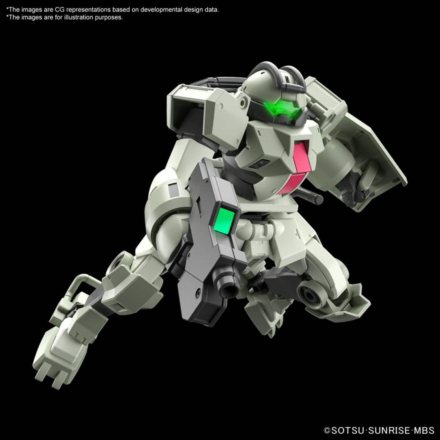 Gundam Witch Mercury Demi Trainer 1:144 Model Kit