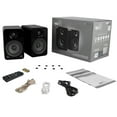 thumbnail image 5 of Kanto Living YU4 2-Way Powered Bookshelf Speakers (Pair, Obsidian), 5 of 6