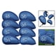 thumbnail image 3 of Funda protectora para cabezas de hierro de golf, 8 unidades, ligera, para exteriores Azul, 3 of 9