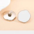 thumbnail image 1 of Water Wave Shank Buttons Irregular Plastic Plating For Coats Jackets 10pcs, 1 of 6