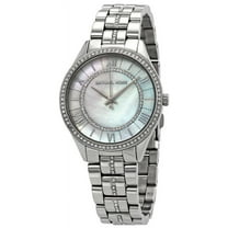 Michael Kors Lauryn MK3900 Women's Silver-Tone Quartz 33mm Watch MSRP $250