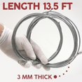 thumbnail image 2 of Cable para puerta de garaje Granatan de acero galvanizado de 4,1 m, paquete de 2, 2 of 7