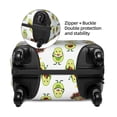 thumbnail image 4 of Lsque Funny Avocado In Mexican Clothes Printed Luggage Cover, Travel Luggage Protector,Scratch and Dirt Resistant, Fits 18-32 Inch Luggage - X-Large, 4 of 9
