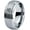 2-Grey Step Bevel Tungsten, variant on Womens Grey Rings Tungsten Gamer Jewelry Unique 21st Birthday Gifts for Guys Best Dad Ever
