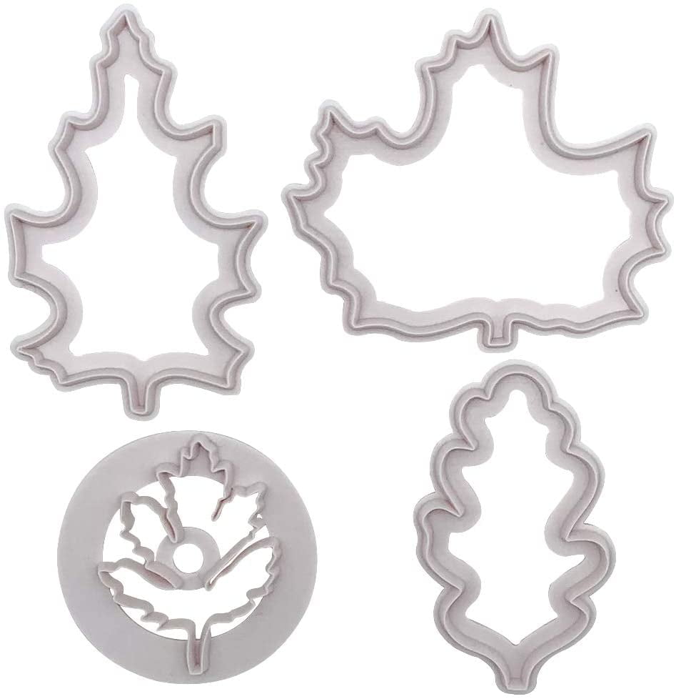 Thanksgiving Maple Leaf Cookie Cutter Party Fondant Pastry Bread Stainless