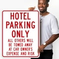 thumbnail image 2 of Hotel Parking Only Sign,, 2 of 8