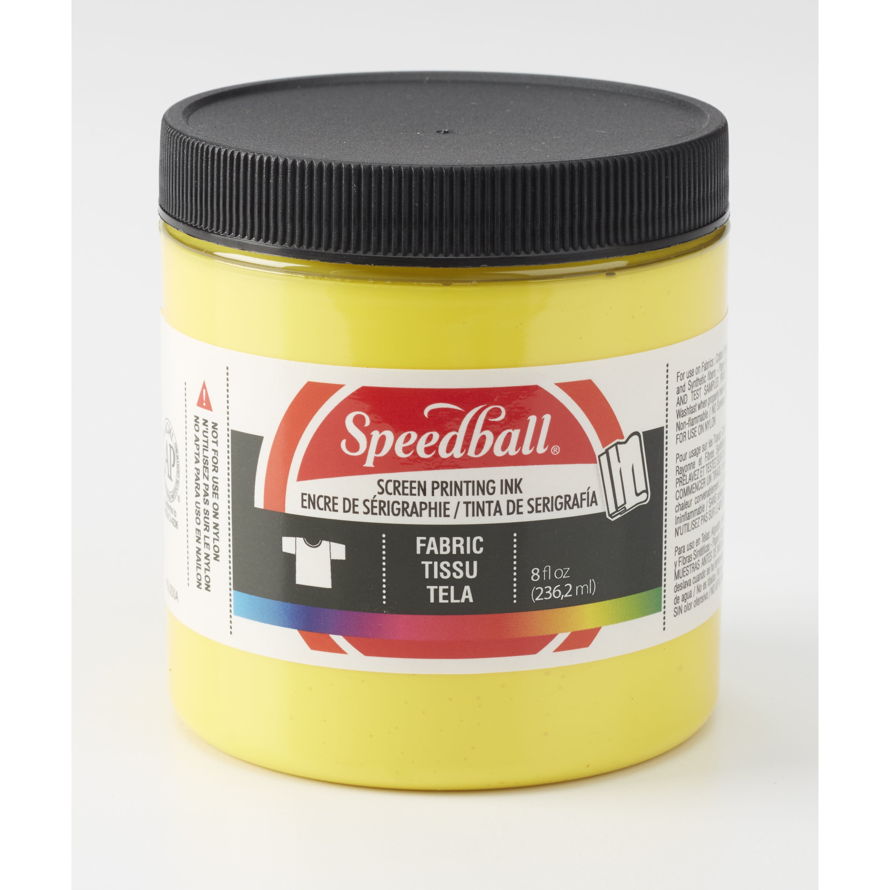 Speedball Fabric Screen Printing Ink, 8 oz., Yellow