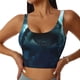 thumbnail image 1 of Balery Undersea Shark Sujetadores deportivos con espalda cruzada para mujer, acolchados, sin costuras, de alto impacto, ideales para yoga, gimnasio, entrenamiento y fitness.-Medium, 1 of 8