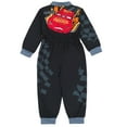 thumbnail image 3 of Disney Cars Lightning McQueen French Terry Racing Zip Up Coverall Toddler to Big Kid, 3 of 5