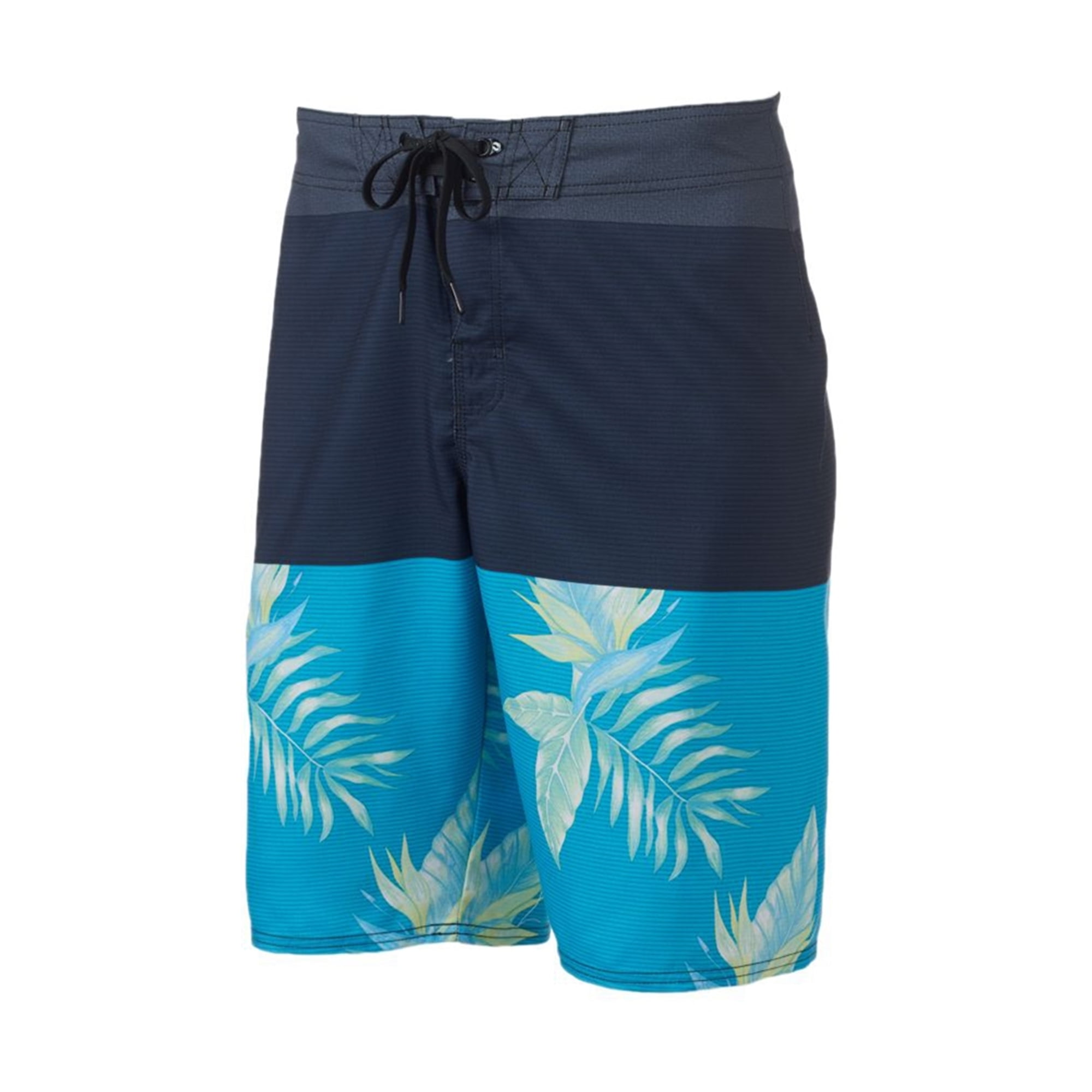 Shorts de baÃ±o elÃ¡sticos de camuflaje Hang Ten para hombre, azul