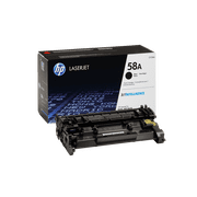 HP 58A Black Original LaserJet Toner Cartridge, ~3,000 pages, CF258A