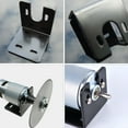 thumbnail image 2 of 2 Sets Gear Motor Bracket Premium Small Motor Mount Horizontal Mounting Bracket, 2 of 4