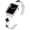 Silver/Black, variant on Clover Band for Apple Watch Band 46mm 45mm 44mm 42mm 49mm, Lightweight for Women, Easy Adjustable Bracelet, Shiny Diamond Metal Strap for iWatch Series 10 9 8 7 6 5 4 3 2 1 SE Ultra