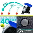 thumbnail image 5 of Franklin Pet Ready Set Fetch Automatic Tennis Ball Launcher Dog Toy - Official Size Tennis Ball Thrower - Interactive Toy, 5 of 9