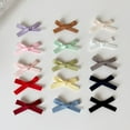 thumbnail image 4 of Ballet Headwear Hair Accessories Ribbon Cute Barrette Little Bow Hairpin Bowknot Hair Clips RED, 4 of 8