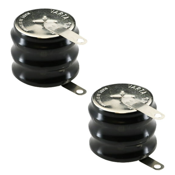 2x 3/CP300H-TABS 3.6V 300mAh NiMH Battery w/TABS for Portable Light, Torchlight