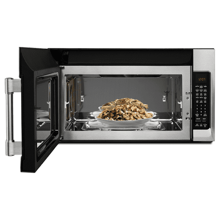 Maytag - 1.9 Cu. Ft. Convection Over-the-Range Microwave with Sensor Cooking - Stainless steel