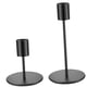 thumbnail image 5 of 2 candelabros de metal retro, resistentes y sencillos, para cenas, comedores, salas de estar, bodas y decoración del hogar Negro, 5 of 8
