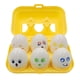 thumbnail image 1 of 6 piezas Huevos Juguete Reconocimiento de color Juguete chirriante Juguete de con caja de almacenamiento de huevos Desarrollo Huevos de, 1 of 9
