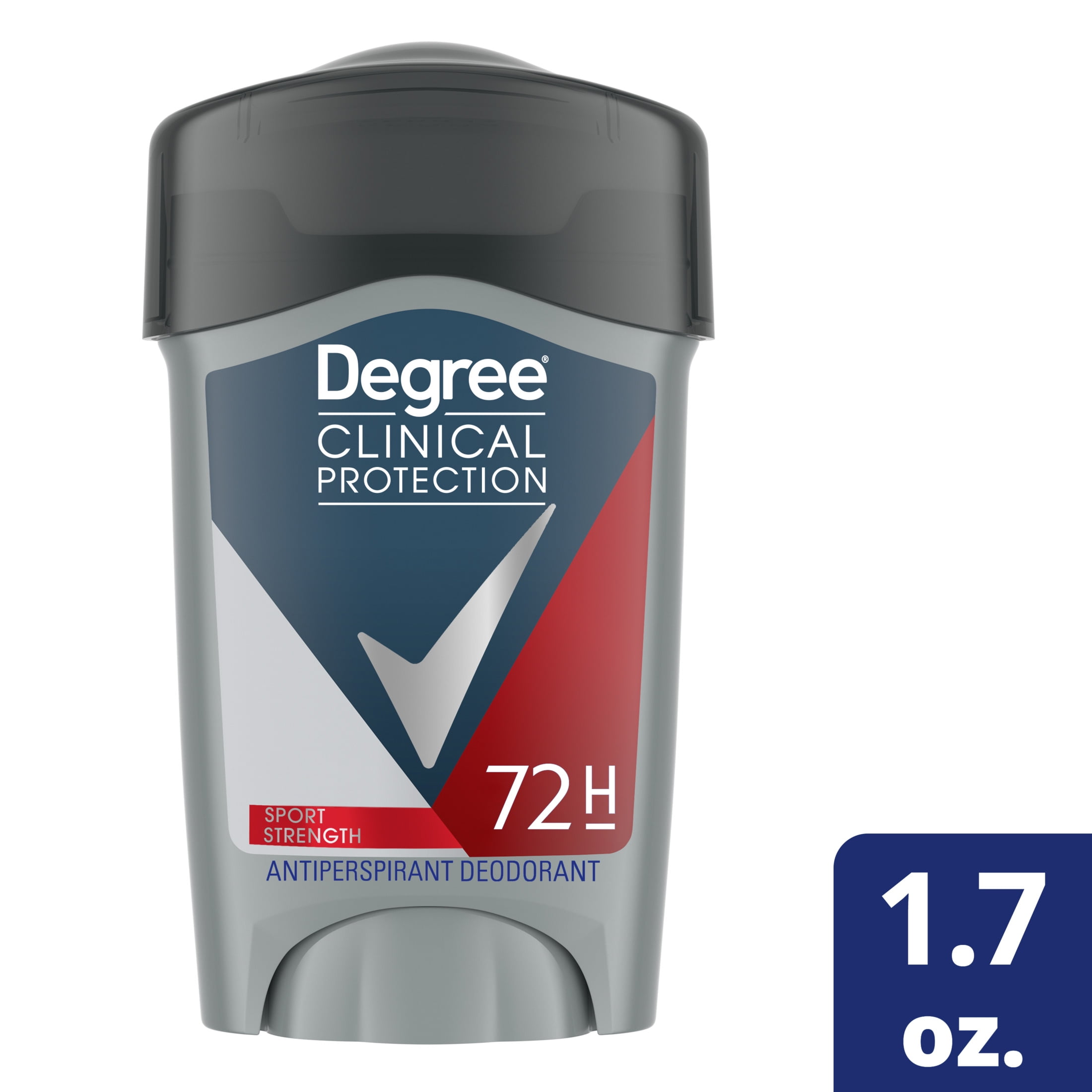 Degree Men 72H Antiperspirant Deodorant Sport Strength, 1.7 oz