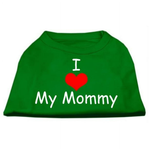 J'aime Ma Maman Sérigraphie Chemises Vert Émeraude XXXL (20)