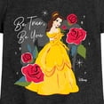 thumbnail image 3 of Disney - Belle Be True Be You  - Toddler & Youth Girls Short Sleeve Graphic T-Shirt, 3 of 5