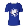 thumbnail image 4 of Lilgiuy Game Day Baseball Shirt for Women Cute Mom Softball Tee Tops Trendy Gameday Baseball Casual Short Sleeve Shirts for Game Day(Blue,2XL), 4 of 4