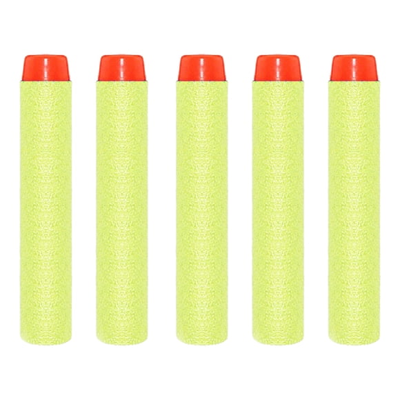 Vogacara 100 Pieces Tool Foam Accessory EVA Supplies Parts Replacement Accessories Replacing Toys Assortment Outdoor Juguetes Amarillo Vogacara WJ0510-07