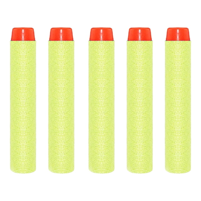 Bewildely 100 Pieces Tool Foam Accessory EVA Supplies Parts Replacement Accessories Replacing Toys Assortment Outdoor Juguetes Amarillo Bewildely WJ0510-07