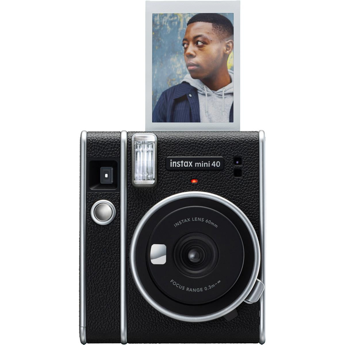 40 Mini - 60 Instant instax camera Instax lens: - mm Fujifilm black - mini