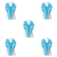 thumbnail image 3 of maskred Sturdy And Durable Lace Applique With 3D Beads And Rhinestones With Materials Are Sturdy And Durable Multiple Colors light blue B 5Set, 3 of 6