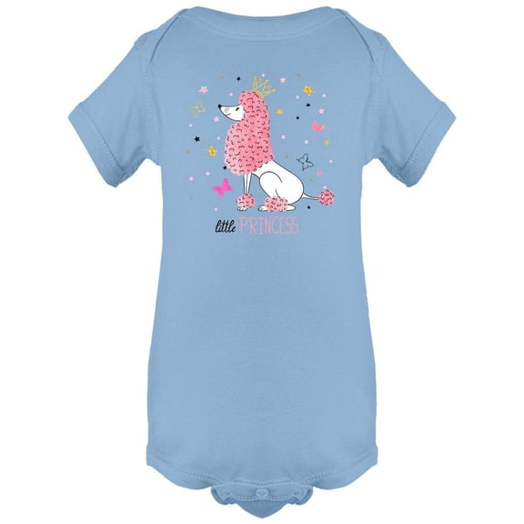 Cute Dog Princess Bodysuit Infant -Image by Shutterstock, 6 Months