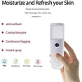 thumbnail image 3 of Vaporizador facial Aerosol de sauna facial Nano Steam Face Vaporizador facial Aerosol facial Handy Sauna SPA Humidificador facial Pulverizador Hidratación hidratante JFHHH pequeña, 3 of 5