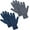 Gray, Dark Blue, variant on 2 Pairs Microfiber Gloves for plants Dusting Cleaning Glove Mittens House Cars Blinds Dusting